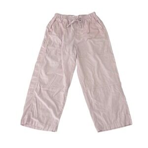 BDG Urban Outfitters Skate Cargo Pants Womens Medium Elastic Waist Light Pink